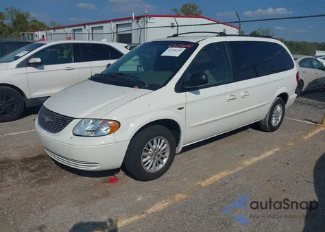 2002 Chrysler Town & Country Ex from USA, damaged, VIN 2C4GP74L02R711309